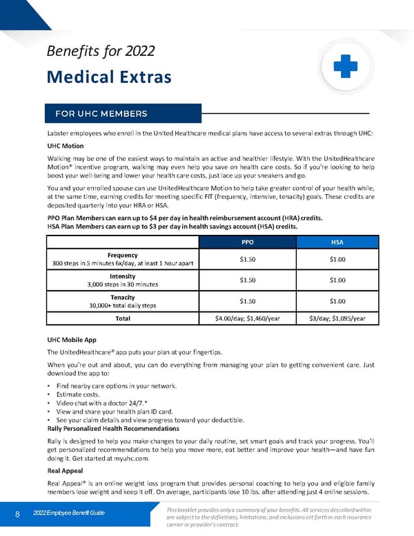 2022 Labster Benefit Guide - Page 8