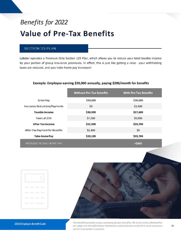 2022 Labster Benefit Guide - Page 16