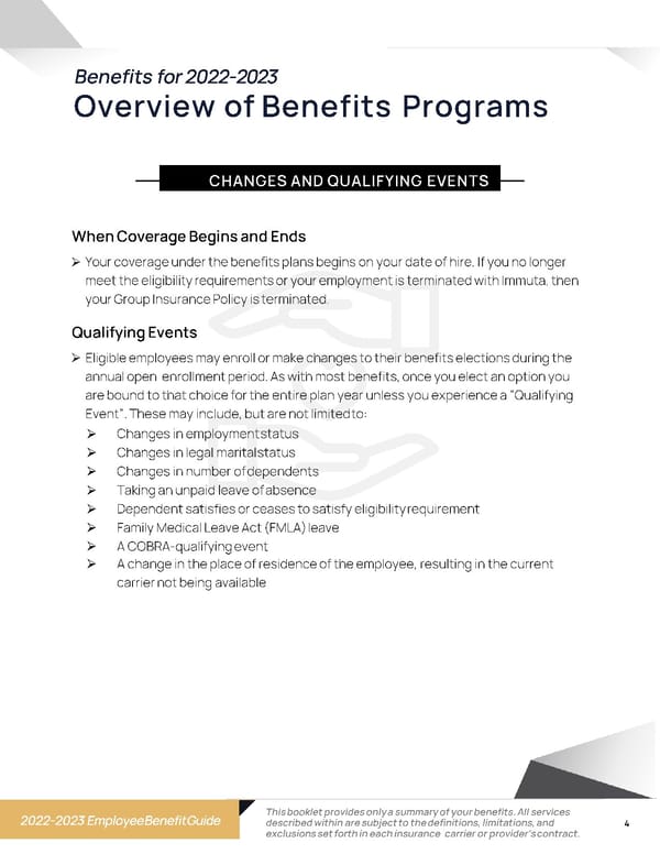 Immuta 2023 Employee Benefit Guide - Page 4