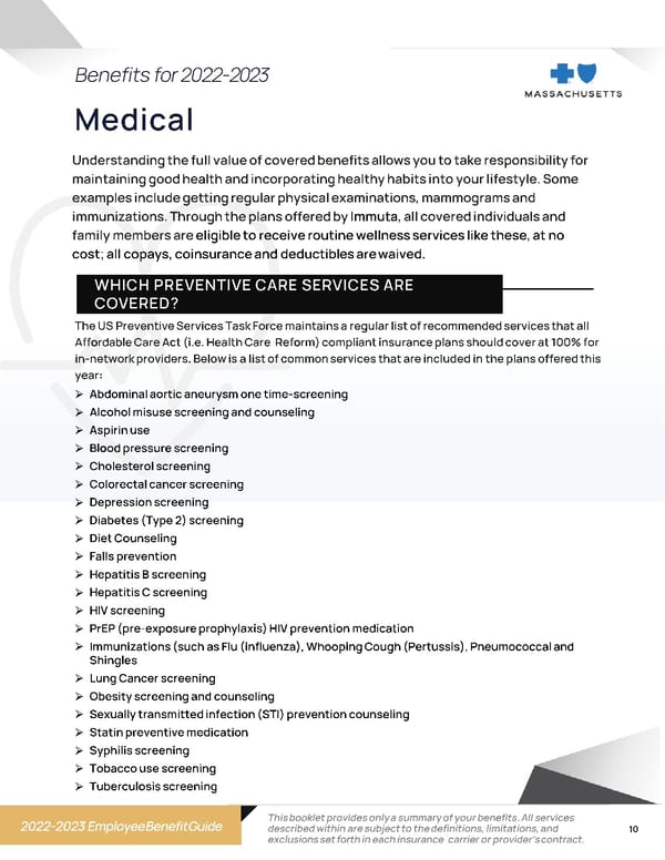 Immuta 2023 Employee Benefit Guide - Page 10