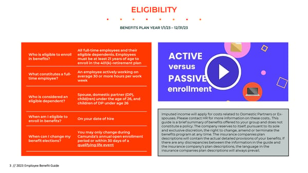 Camunda 2023 Employee Benefit Guide - Page 3