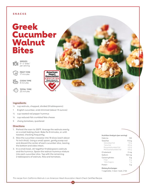 AHA Shop Smart, Eat Smart 19 Heart-Check Certified Recipes - Page 8