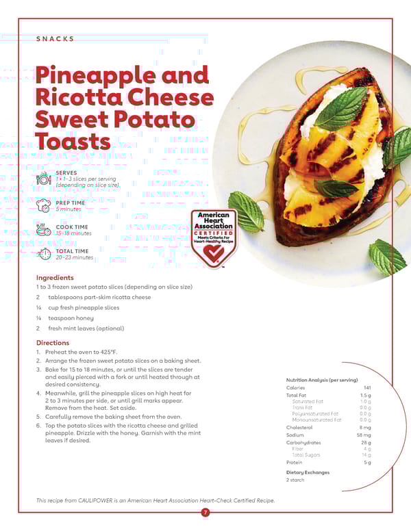 AHA Shop Smart, Eat Smart 19 Heart-Check Certified Recipes - Page 9
