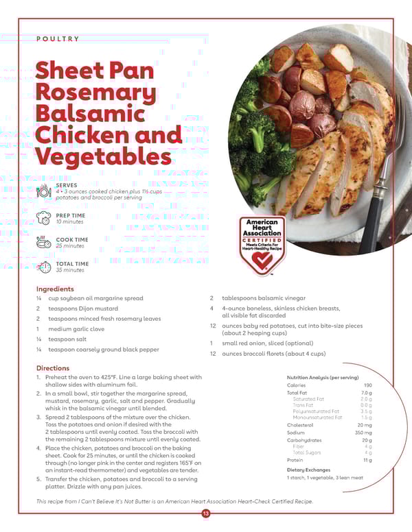 AHA Shop Smart, Eat Smart 19 Heart-Check Certified Recipes - Page 15