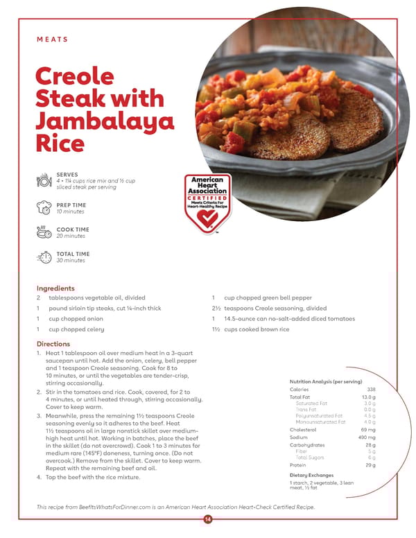 AHA Shop Smart, Eat Smart 19 Heart-Check Certified Recipes - Page 16