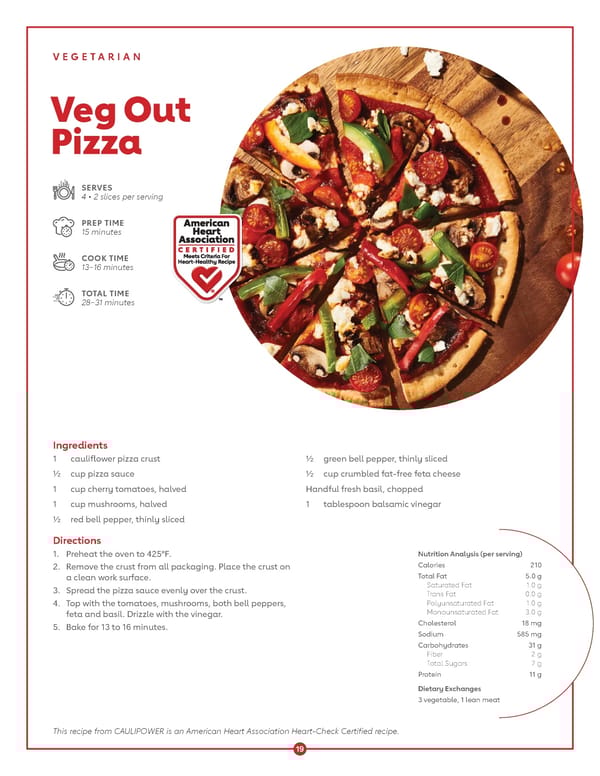 AHA Shop Smart, Eat Smart 19 Heart-Check Certified Recipes - Page 21