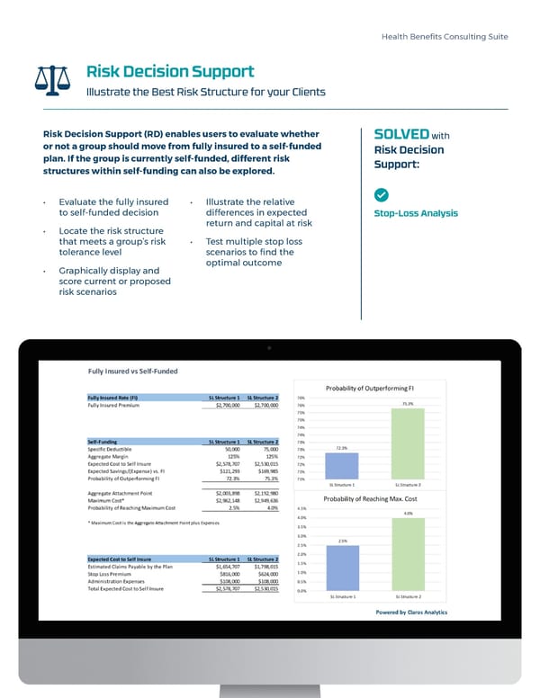 Claros Analytics Overview - Page 4