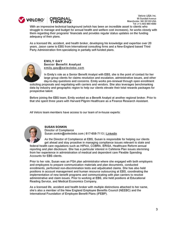 EBS Benefits Consulting RFP - Page 4
