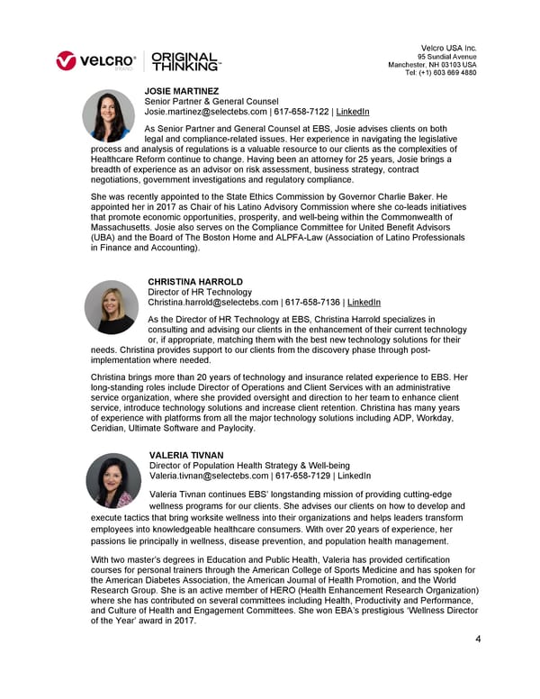 EBS Benefits Consulting RFP - Page 5