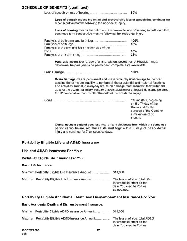 MetLife Life/AD&D Certficate - Page 28