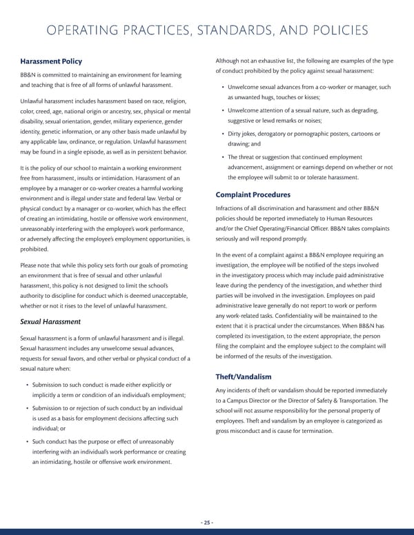 All-School Employee Handbook AY 23-24 - Page 25