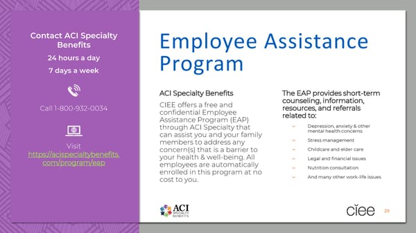 CIEE 2024 Employee Benefit Guide - Page 29