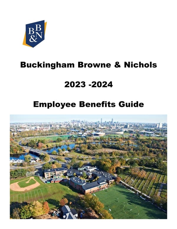 BB&N 2023 -2024 Employee Benefits Guide - Page 1