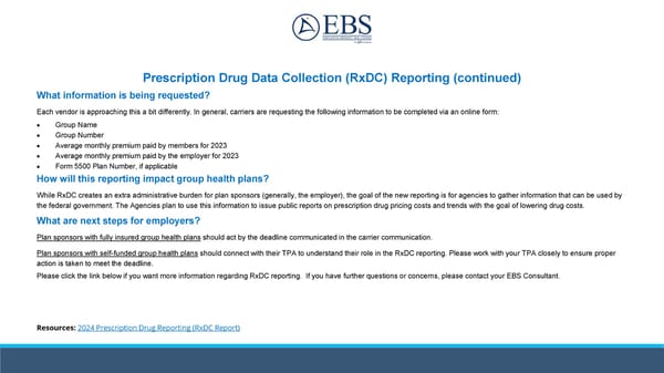 Prescription Drug Data Collection (RxDC) Reporting - Page 2
