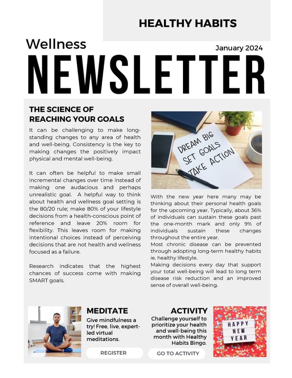 January Newsletter - Page 1