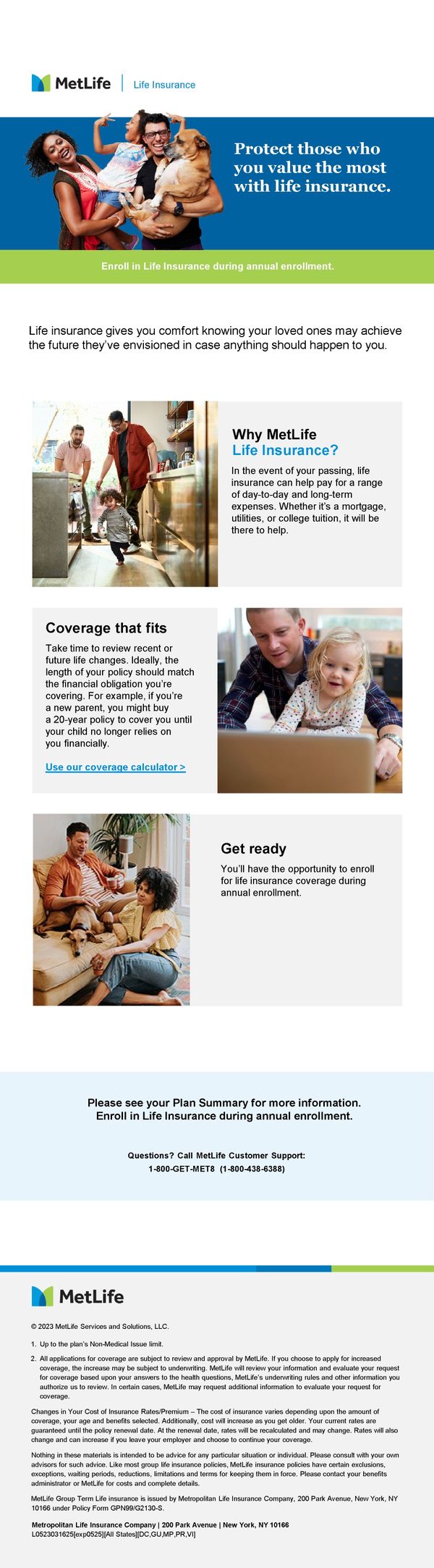 Life Insurance Email Content - Page 1