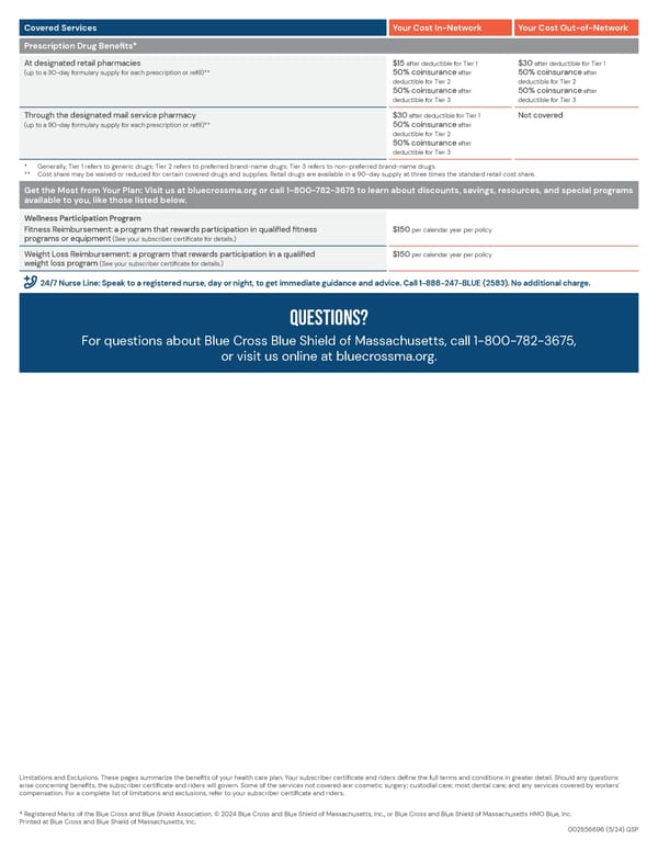 Preferred Blue® PPO Basic Saver - PPO Summary of Benefits - Page 4