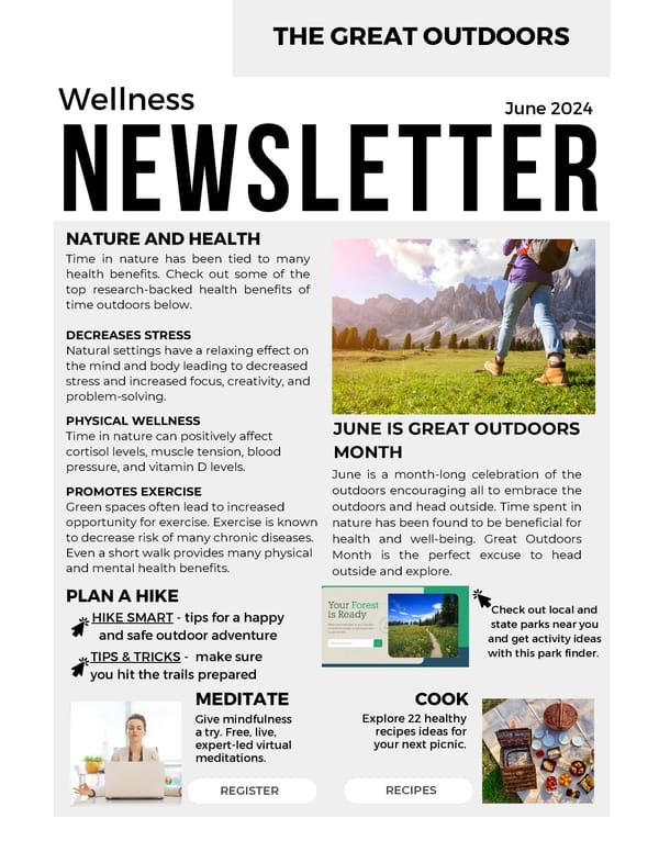 wellness newsletters - Page 1