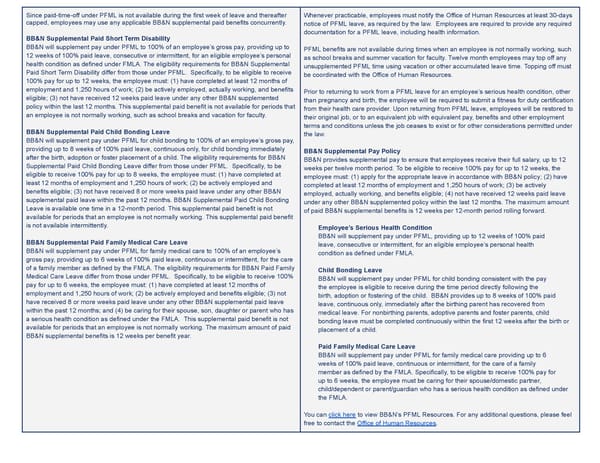 Side By Side Comparison: Current vs Draft of New PFML Policy - Page 2