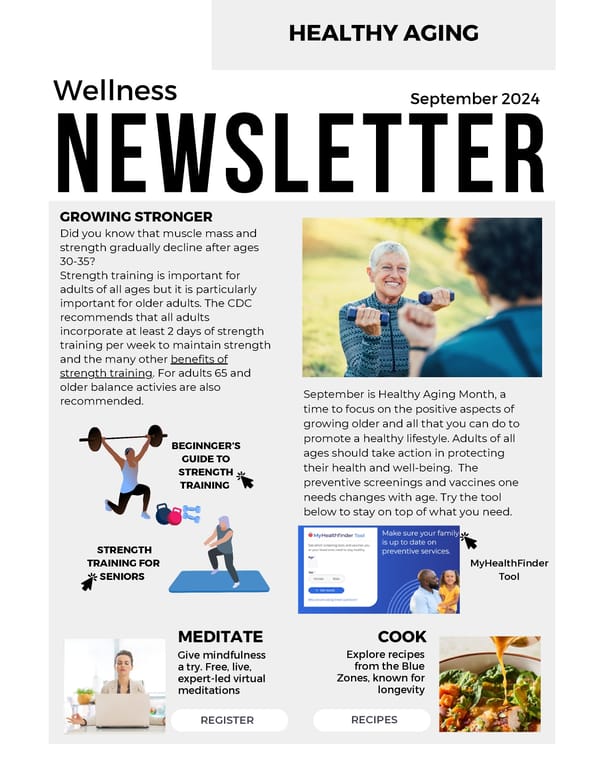September Newsletter - Page 1