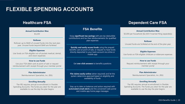 BB&N 2024 -2025 Employee Benefits Guide - Page 21