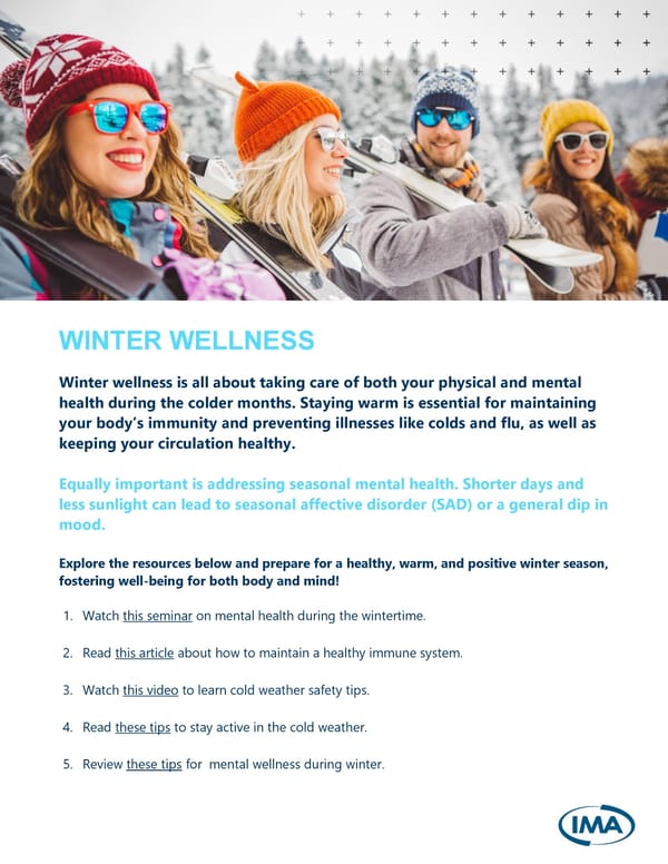 Winter Wellness: Tips for the Colder Months - Page 1