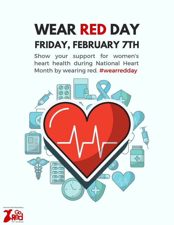 Wear Red Day - Page 1