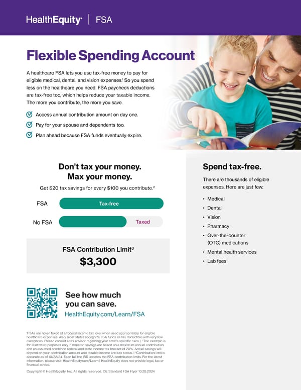 FSA Standard Flyer - Page 1