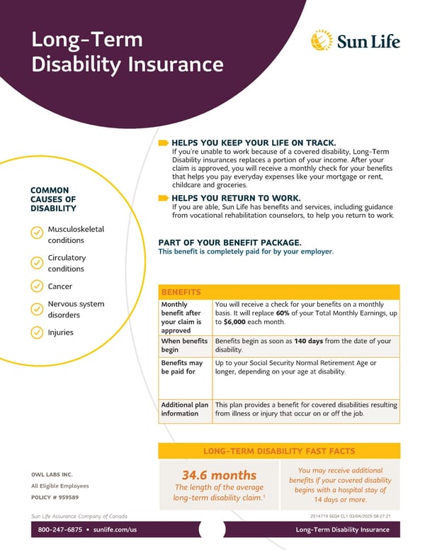 959589 Basic Long Term Disability 01.01.2025 - Page 1