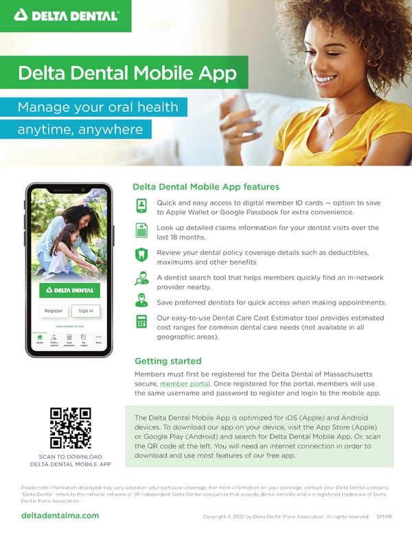 DDMA Mobile App Flyer 2025 - Page 1