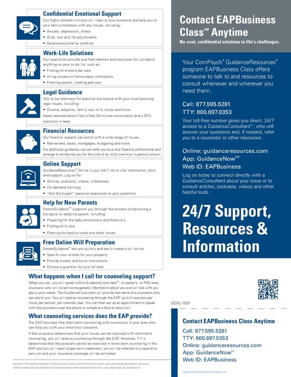 GuidanceResources® Program Overview - Page 1