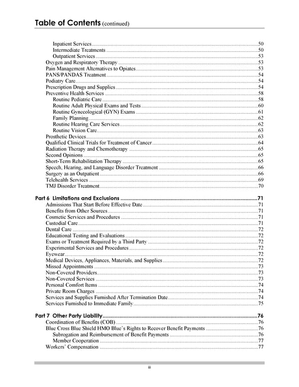Blue Cross Blue Shield of Massachusetts Subscriber Information - Page 8
