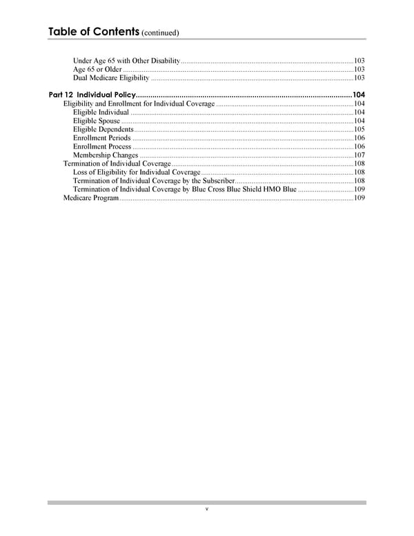 Blue Cross Blue Shield of Massachusetts Subscriber Information - Page 10