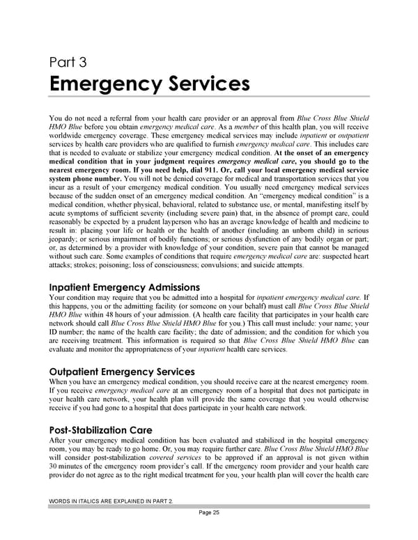 Blue Cross Blue Shield of Massachusetts Subscriber Information - Page 35