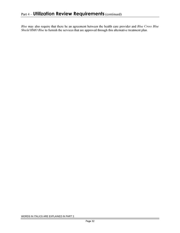 Blue Cross Blue Shield of Massachusetts Subscriber Information - Page 42