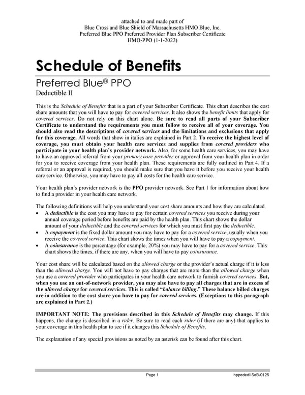 Blue Cross Blue Shield of Massachusetts Subscriber Information - Page 128
