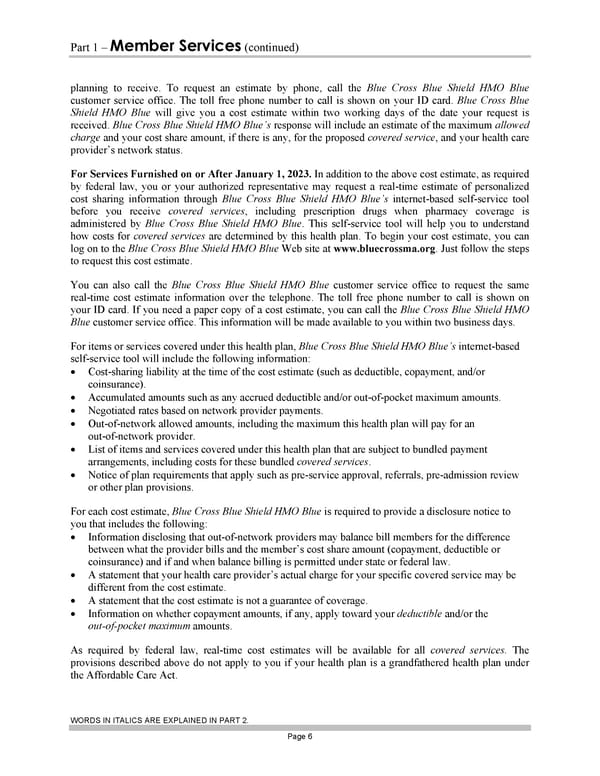 Subscriber Certificate and Rider Documentation - Page 16