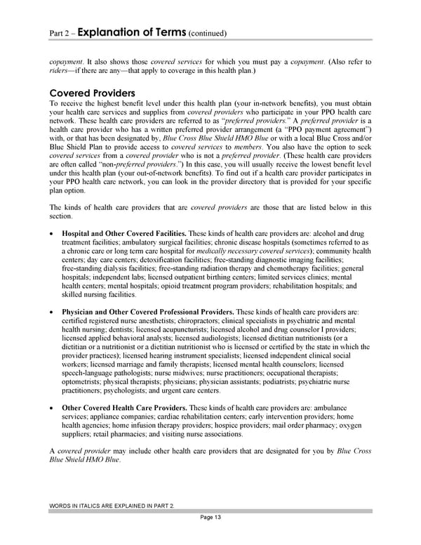 Subscriber Certificate and Rider Documentation - Page 23