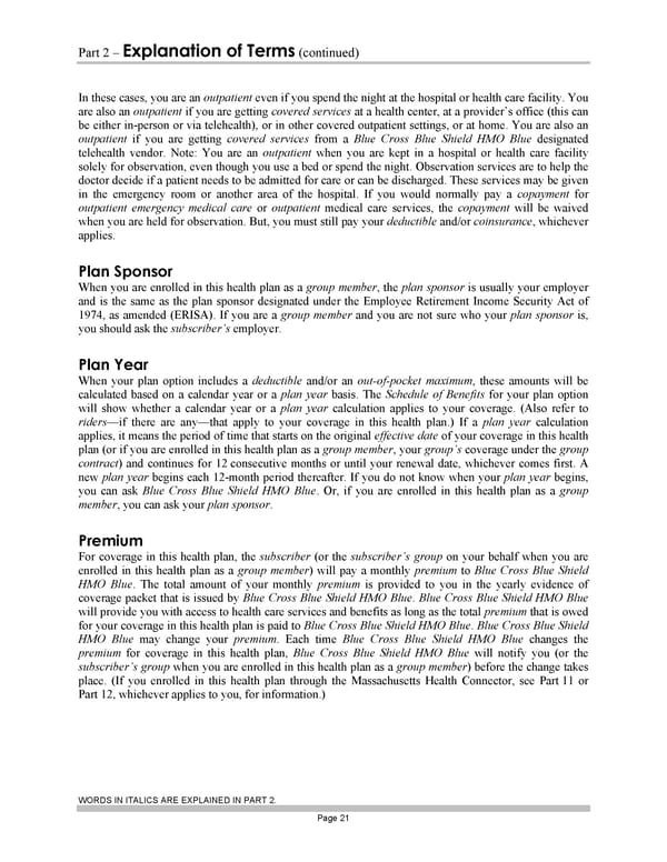 Subscriber Certificate and Rider Documentation - Page 31