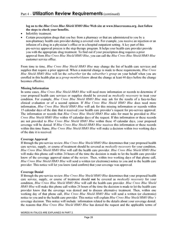 Subscriber Certificate and Rider Documentation - Page 38