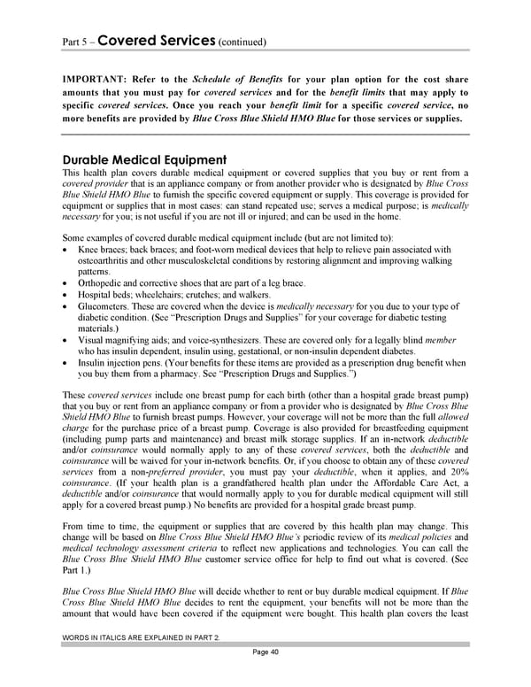 Subscriber Certificate and Rider Documentation - Page 50