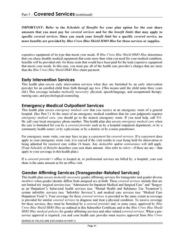 Subscriber Certificate and Rider Documentation - Page 51