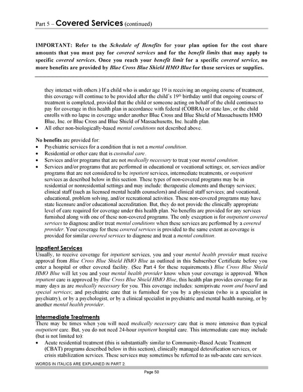 Subscriber Certificate and Rider Documentation - Page 60