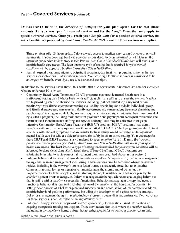 Subscriber Certificate and Rider Documentation - Page 61