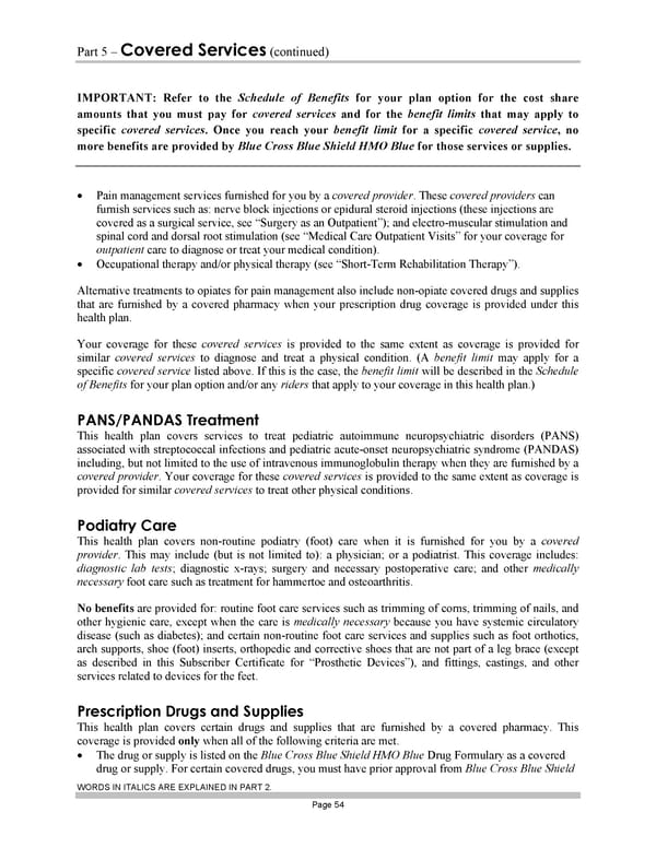 Subscriber Certificate and Rider Documentation - Page 64