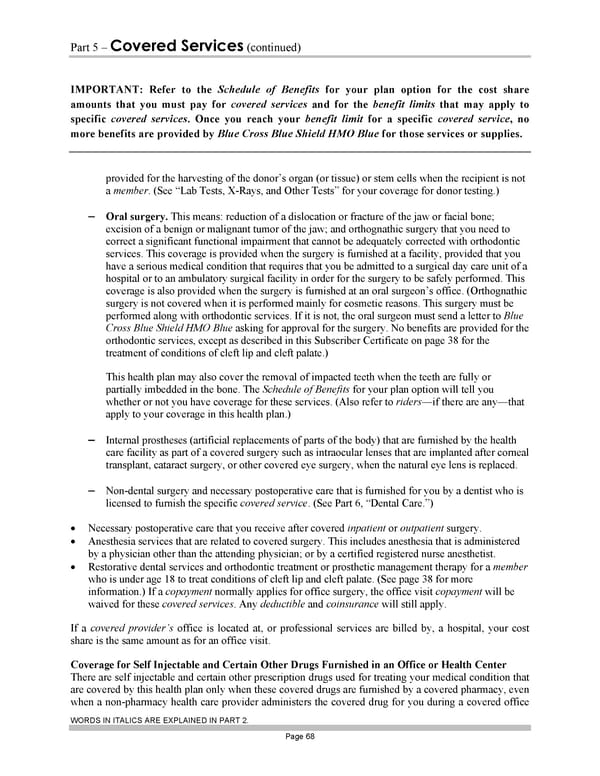 Subscriber Certificate and Rider Documentation - Page 78