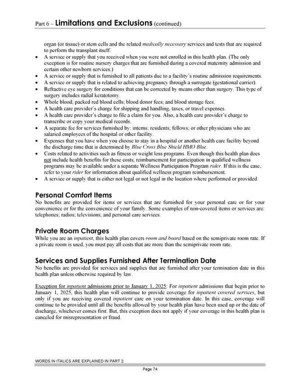 Subscriber Certificate and Rider Documentation - Page 84