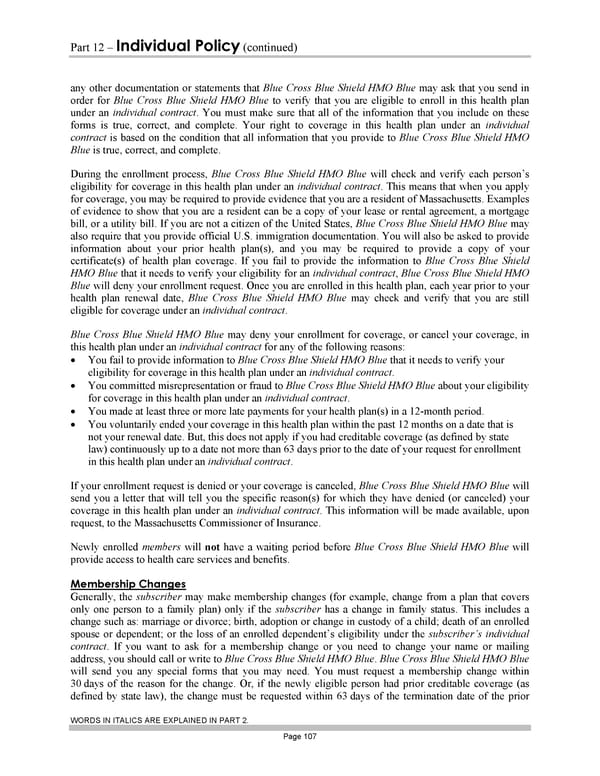 Subscriber Certificate and Rider Documentation - Page 117