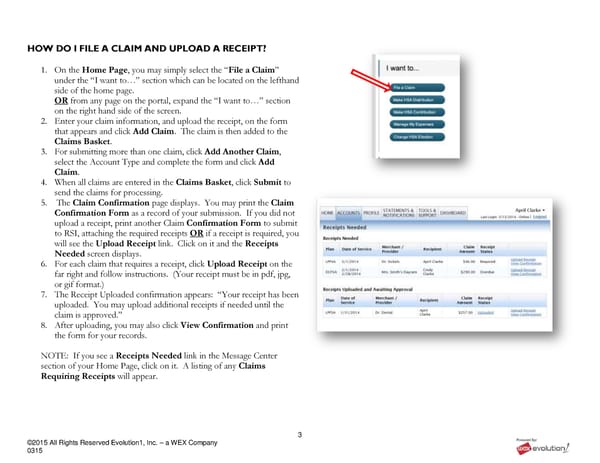RSI Member Portal Quickstart Guide - Page 3