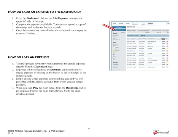 RSI Member Portal Quickstart Guide - Page 5